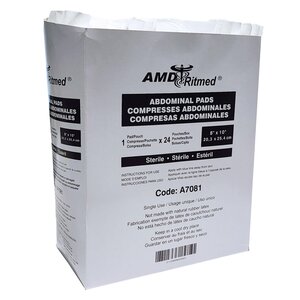 Non-Adherent Abdominal Pad 8 X 10
