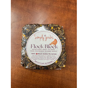 Simply Grubs Flock Block - Square