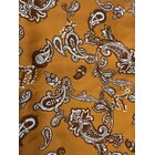 Handmade Wild Rag Rust Paisley