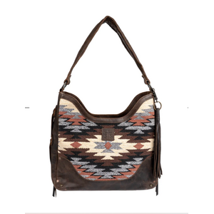 Guadalupe Serape Hobo Bag