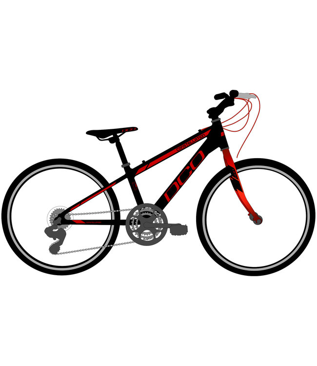 DCO Constellation 24" Noir - Rouge