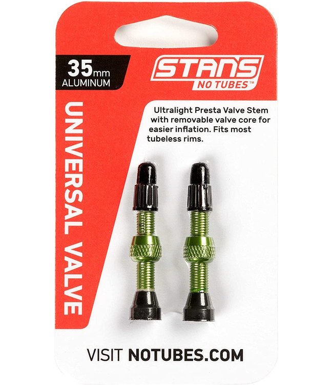 Stans No Tubes Valve Presta tubless