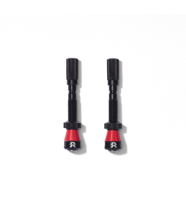 Fillmore, Tubeless Valve, Presta, 50mm, Black, Pair