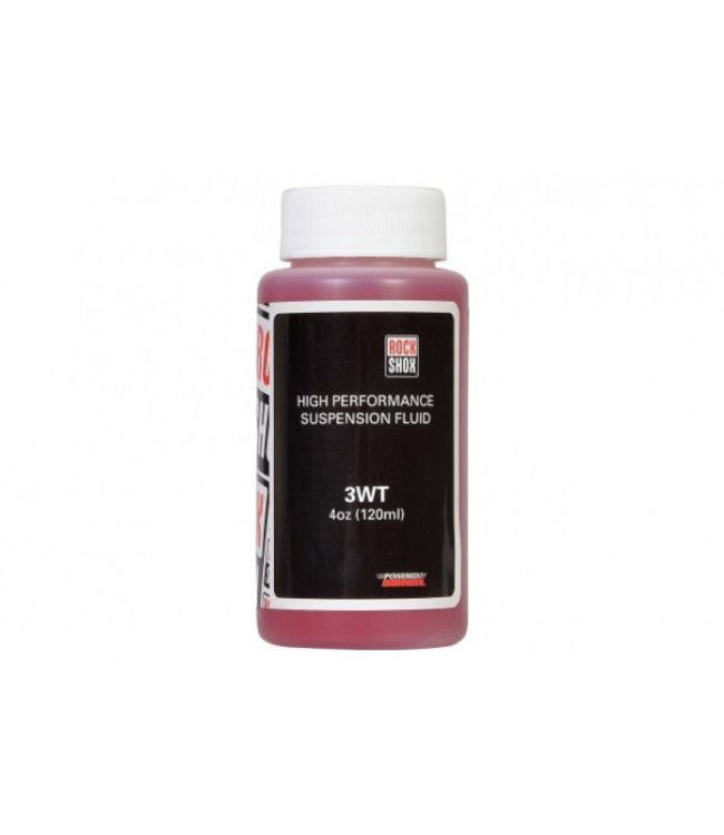RockShox Huile à Suspension, 3wt, 120ml