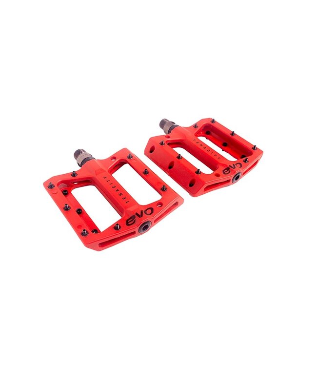 Evo Tenacity, Pédales plateformes, Corps: Nylon, Axe: Cr-Mo, 9/16''