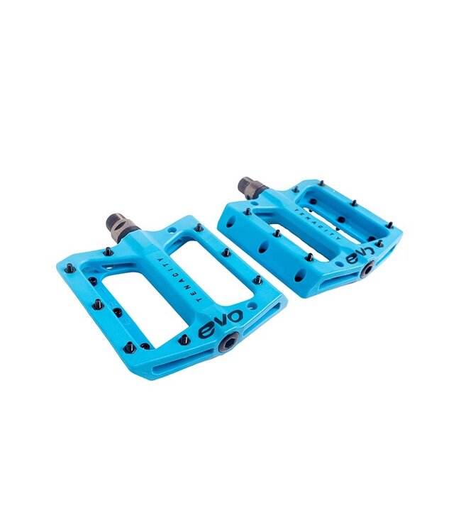 Evo Tenacity, Pédales plateformes, Corps: Nylon, Axe: Cr-Mo, 9/16''