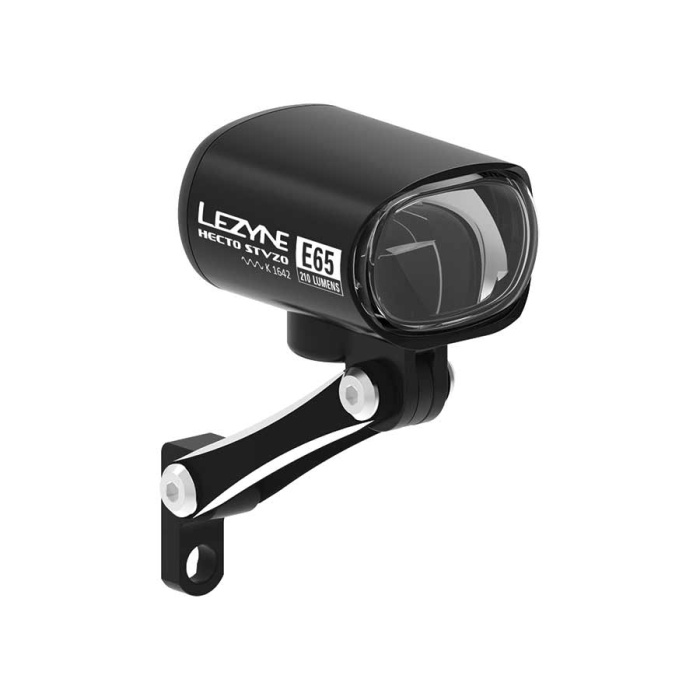 Phare Avant Vélo Lezyne MEGA HB StVZO P2600 - Noir - Puissant 2600 Lumens - Neuf