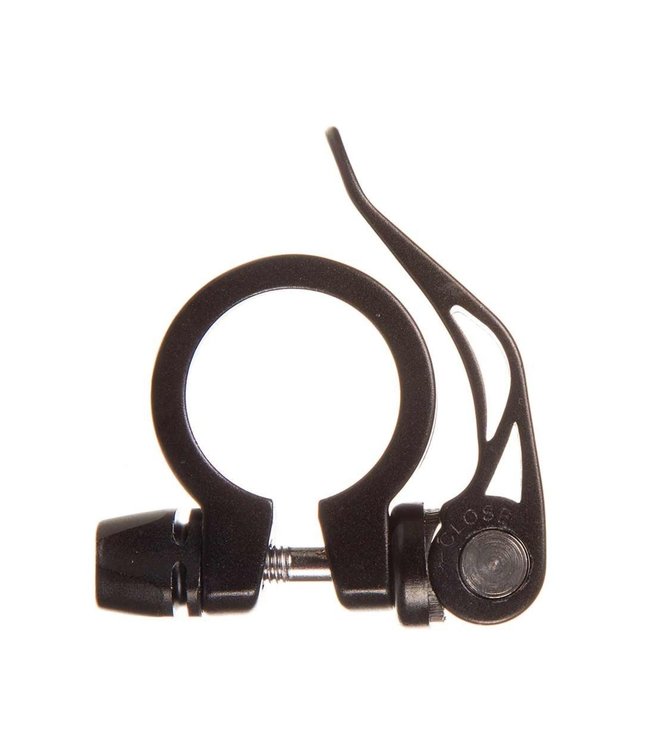 Evo COLLET DE TIGE DE SELLE DEBLOCAGE RAPIDE INTEGRE 34.9mm, NOIR