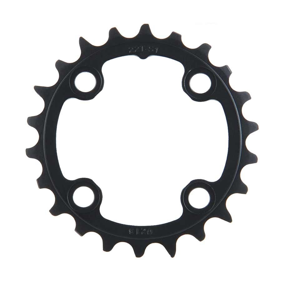 PLATEAU 22T, 10 sp, BCD 64mm, 4-Bolt, Inner Chainring, For MTB triple ...