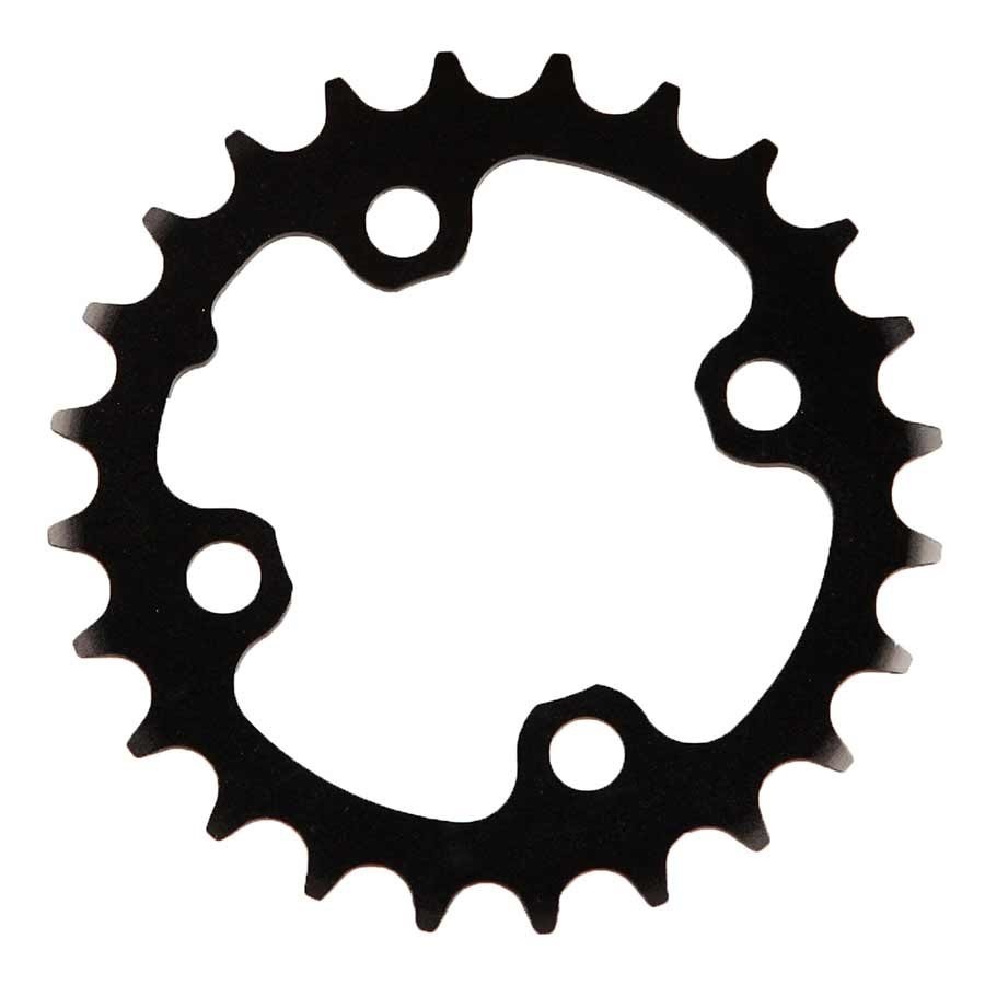 PLATEAU 24T, 9 sp, BCD 64mm, 4-Bolt, Inner Chainring, For MTB triple ...