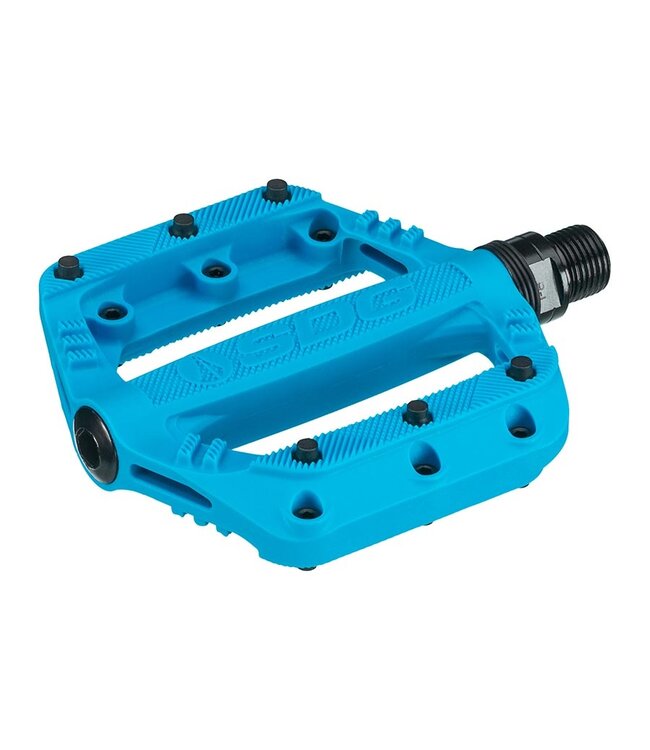 Pédales plateformes JR Slater Nylon |  Axe: Cr-Mo, 9/16''