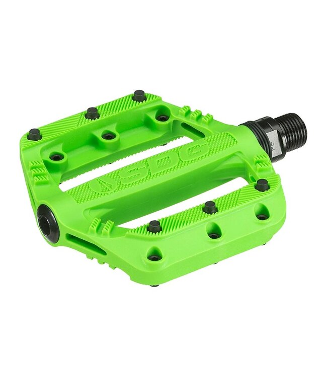 Pédales plateformes JR Slater Nylon |  Axe: Cr-Mo, 9/16''