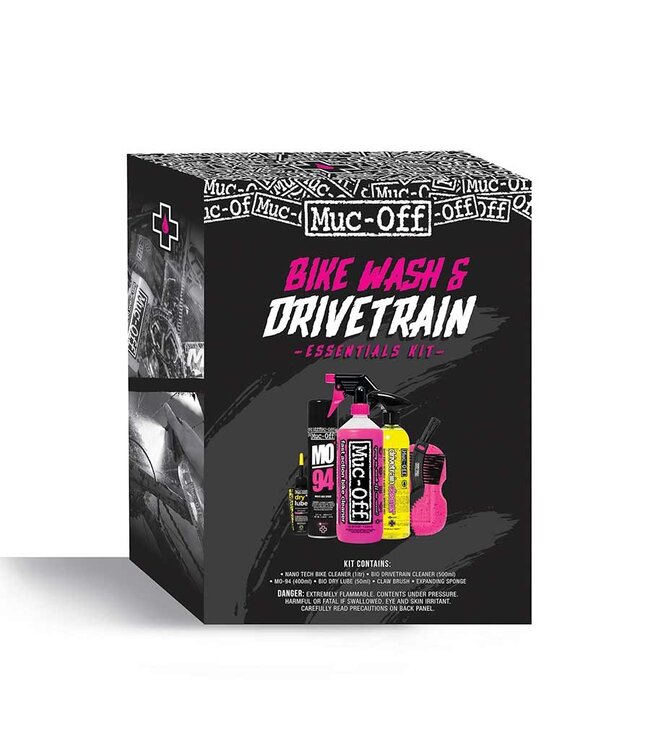 Muc-Off Essentiels pour lavage et transmission