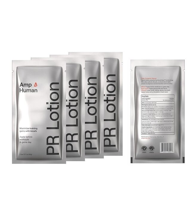 Amp Human PR Lotion, Crème chauffante,20g (5pcs)