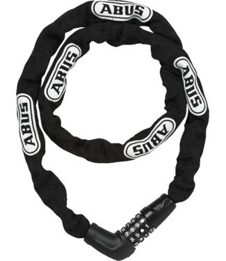 Abus Steel-O-Chain 5805C W/Comb. Lock - Noir