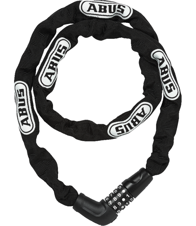 Abus Steel-O-Chain 5805C W/Comb. Lock - Noir