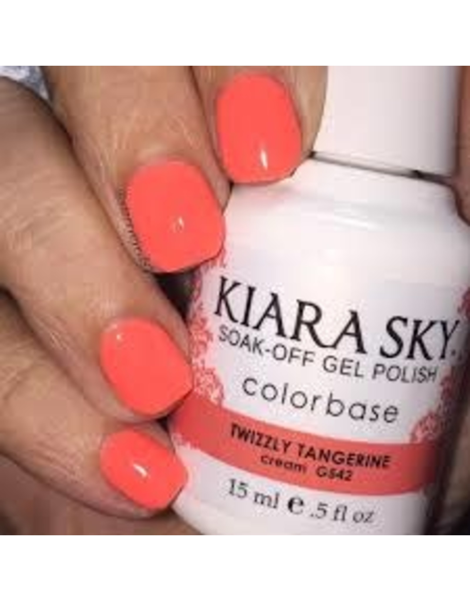 KIARASKY G542 Twizzly Tangerine