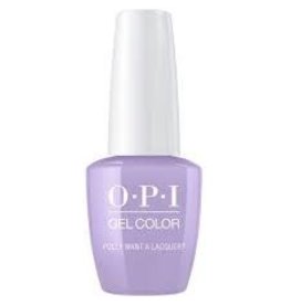 OPI F83 Polly Want A Lacquer