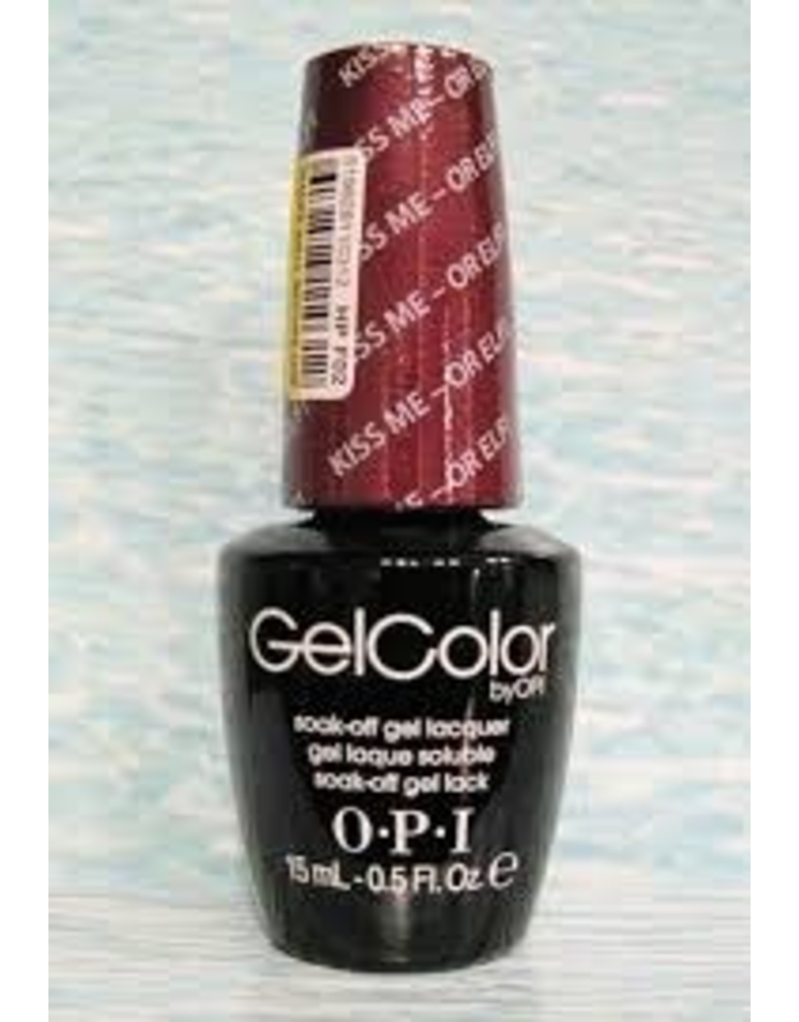 OPI F02 Kiss Me Or Elf !