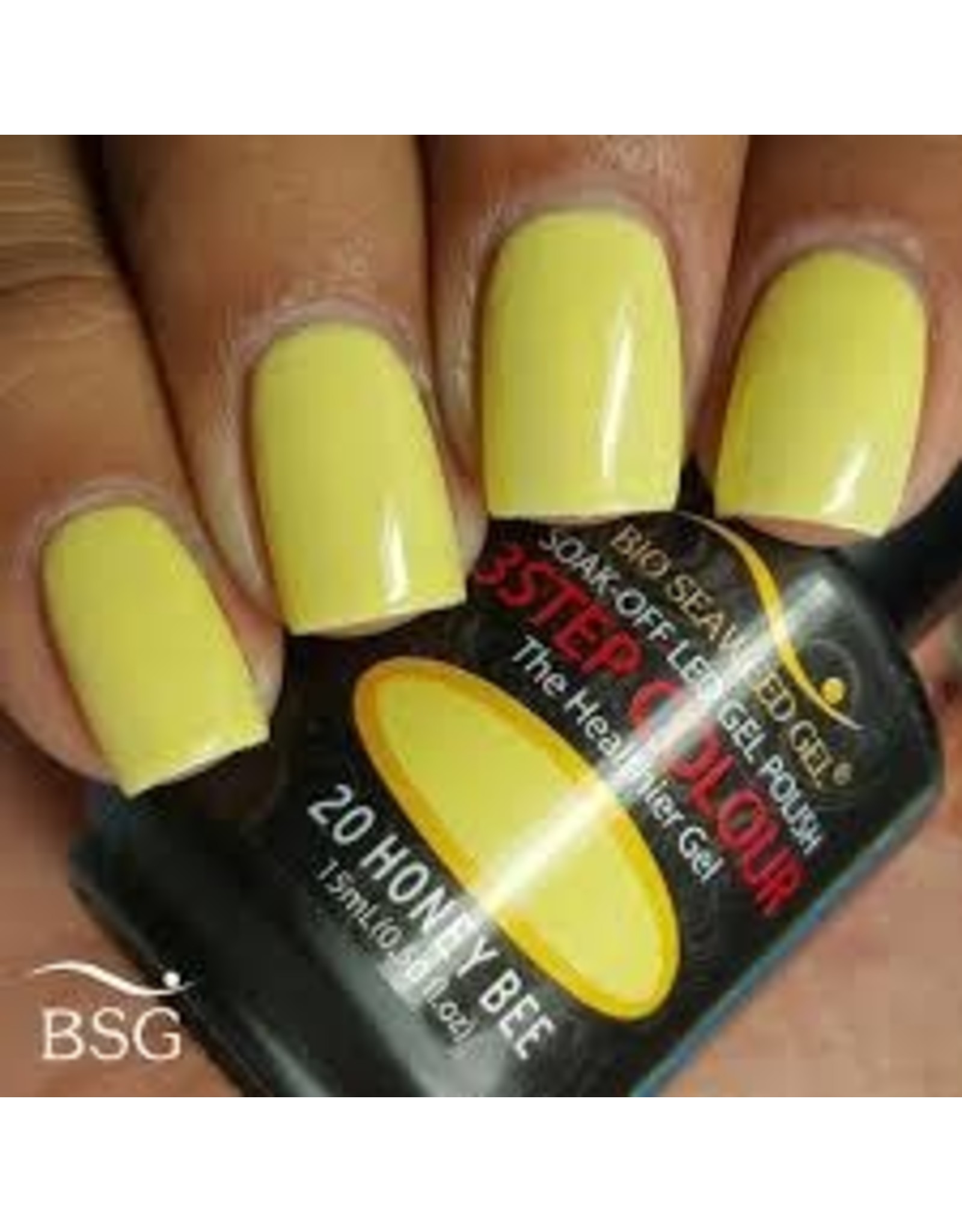 BIOSEAWEED 3STEP Colour Gel Polish 020 Honey Bee