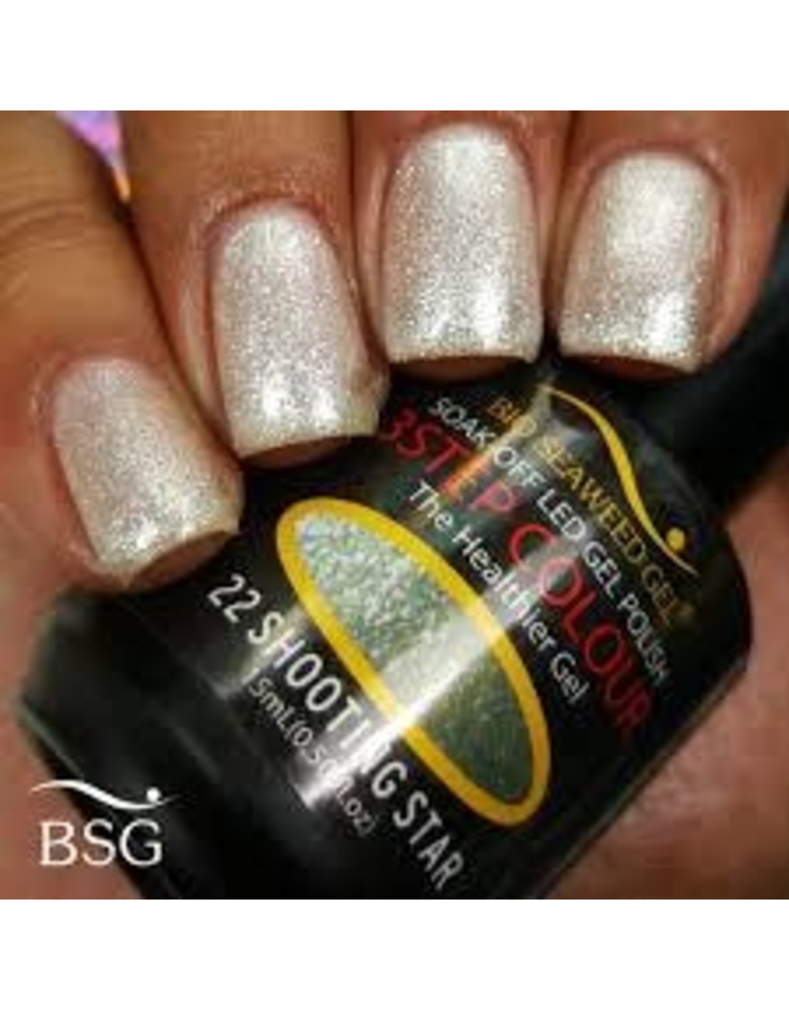 BIOSEAWEED 3STEP Colour Gel Polish 022 Shooting Star