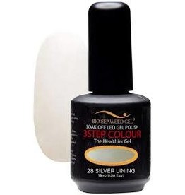BIOSEAWEED 3STEP Colour Gel Polish 028 Silver Lining