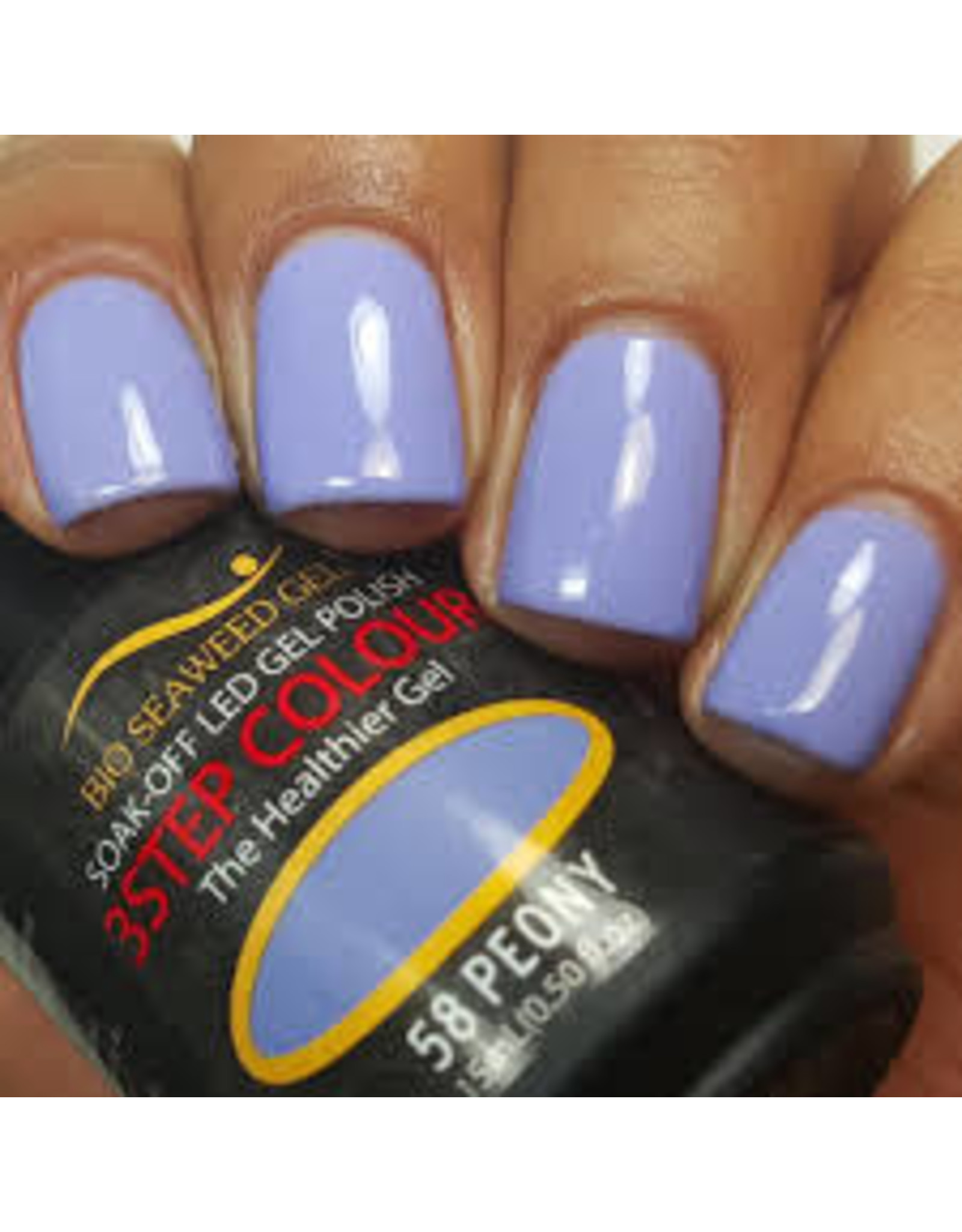BIOSEAWEED 3STEP Colour Gel Polish 058 Peony