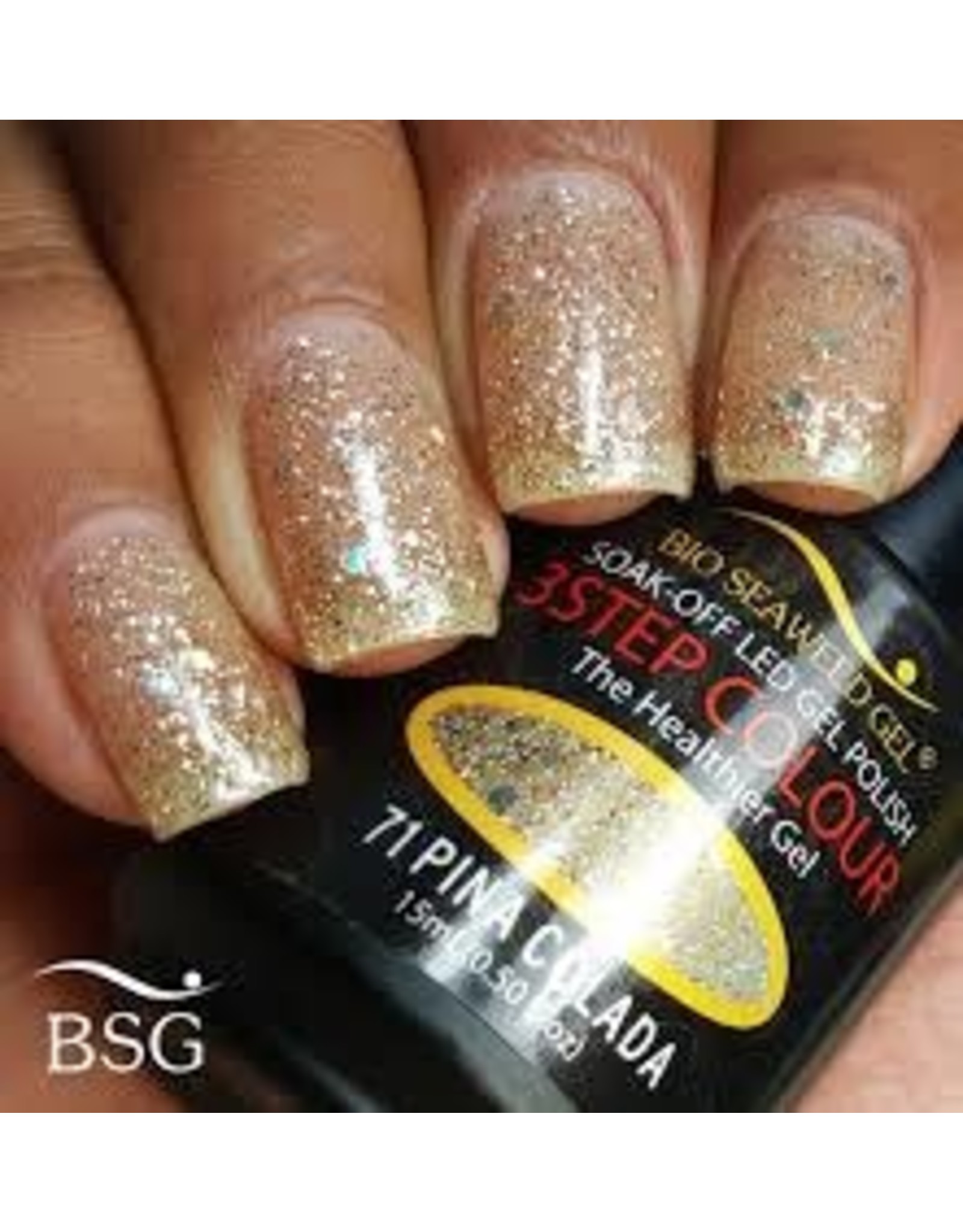 BIOSEAWEED 3STEP Colour Gel Polish 071 Pina Colada