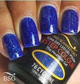 BIOSEAWEED 3STEP Colour Gel Polish 076 Cyclone
