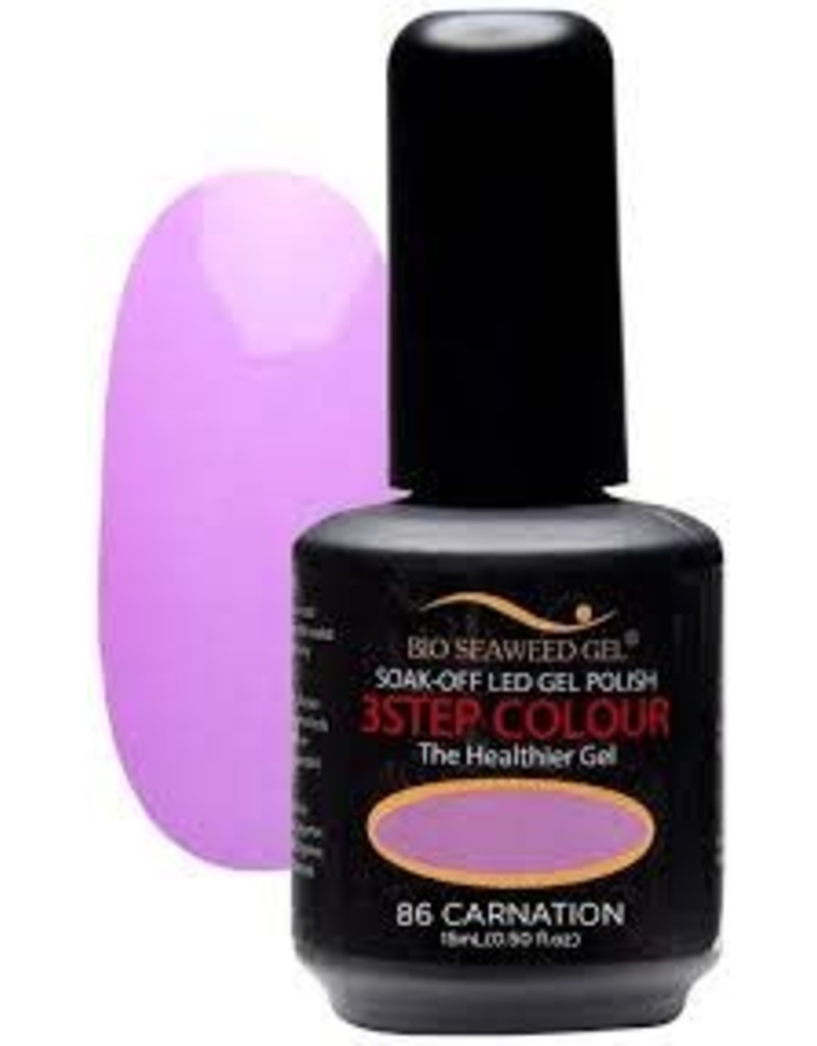 BIOSEAWEED 3STEP Colour Gel Polish 086 Carnation