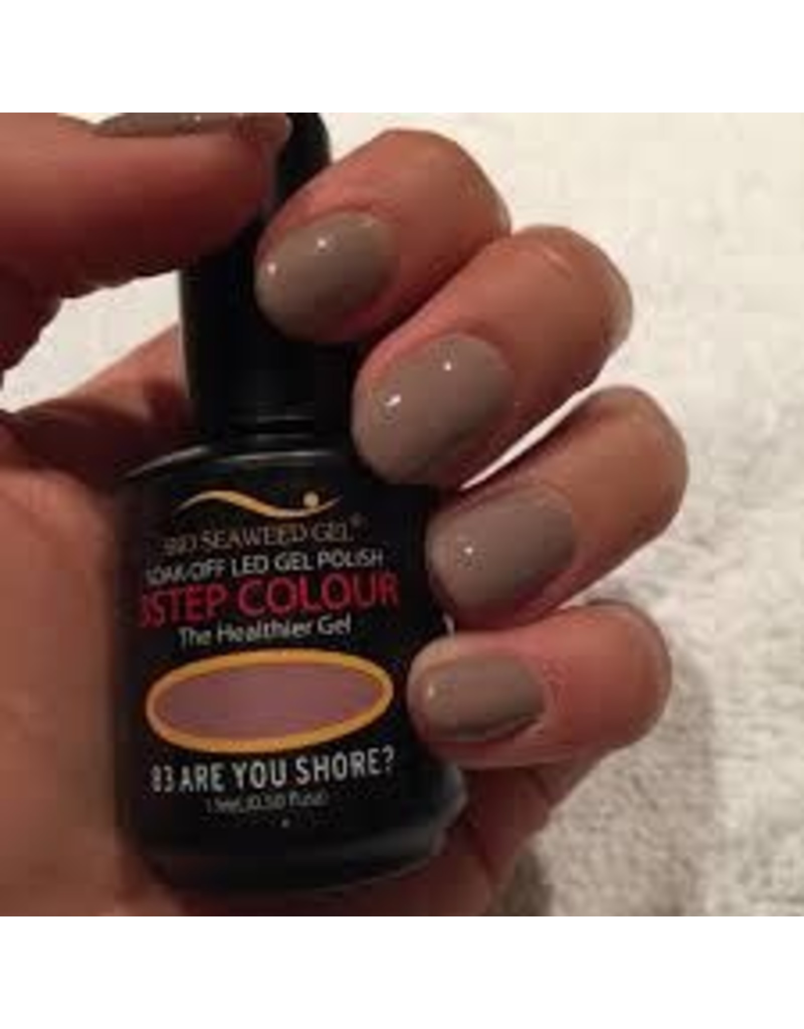 BIOSEAWEED 3STEP Colour Gel Polish 083 Are You Shore?