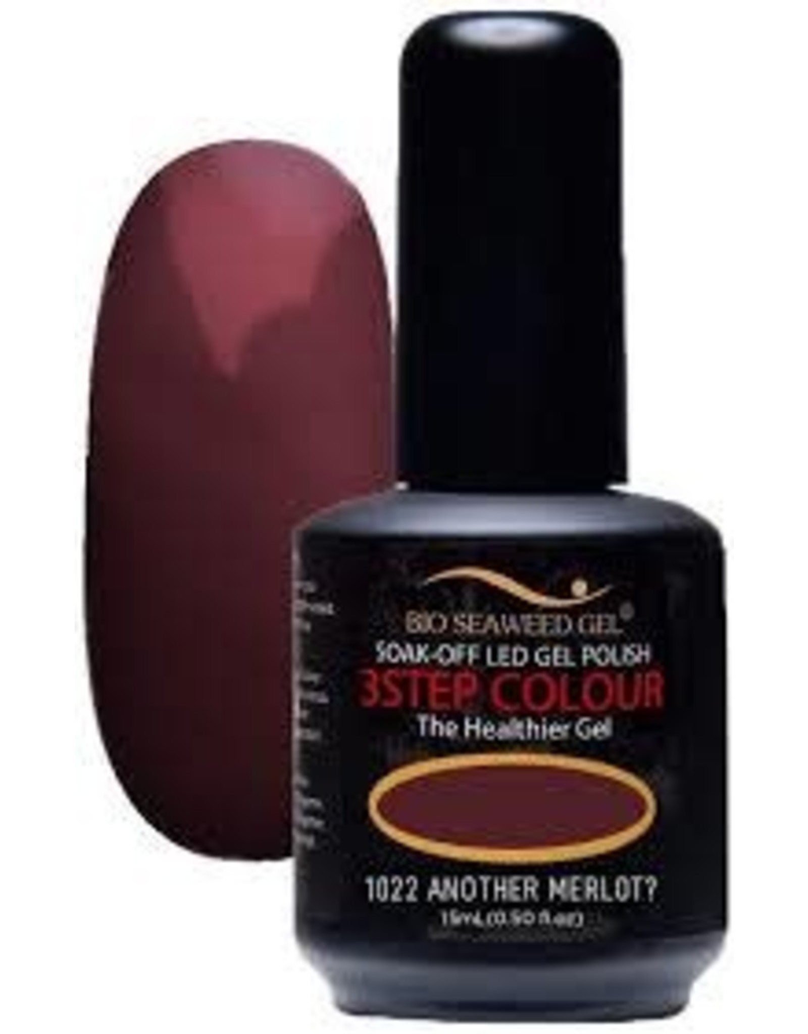 BIOSEAWEED 3STEP Colour Gel Polish 1022 Another Merlot?