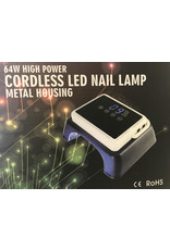 ROHS 64W CORDLESS LED NAIL LAMP