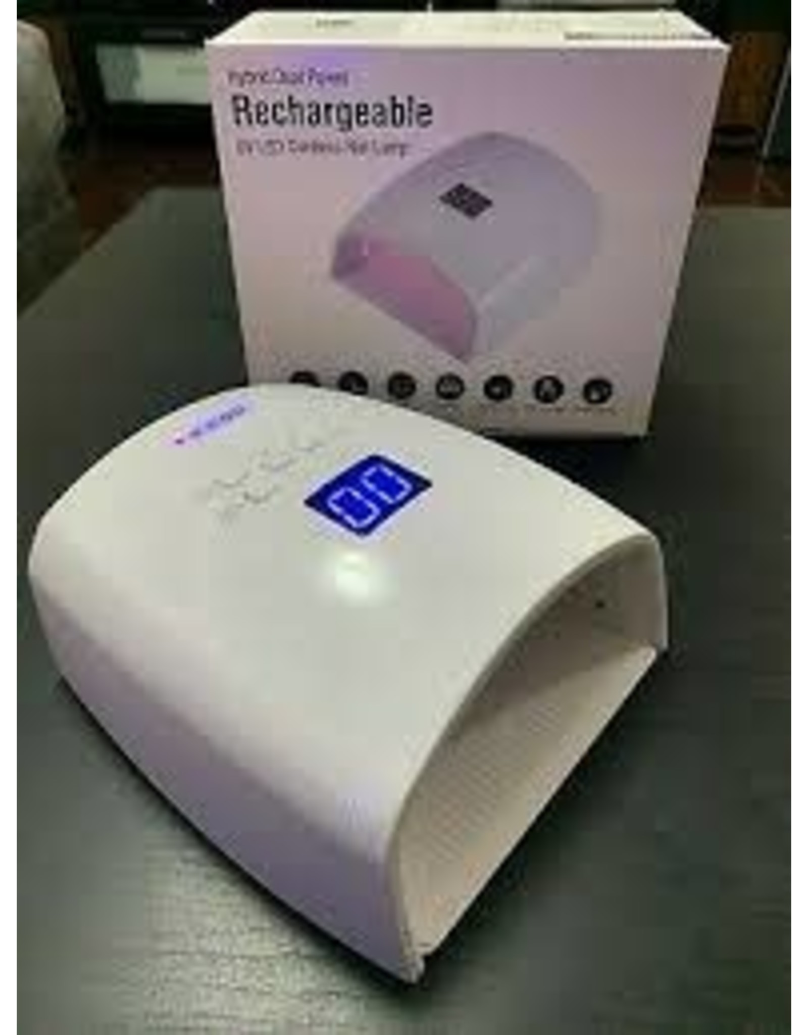 HYBRID DUAL POWER RECHARGEABLE UV/LED CORDLESS