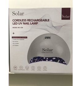 SOLAR Cordless Rechargeable LED/UV Lamp