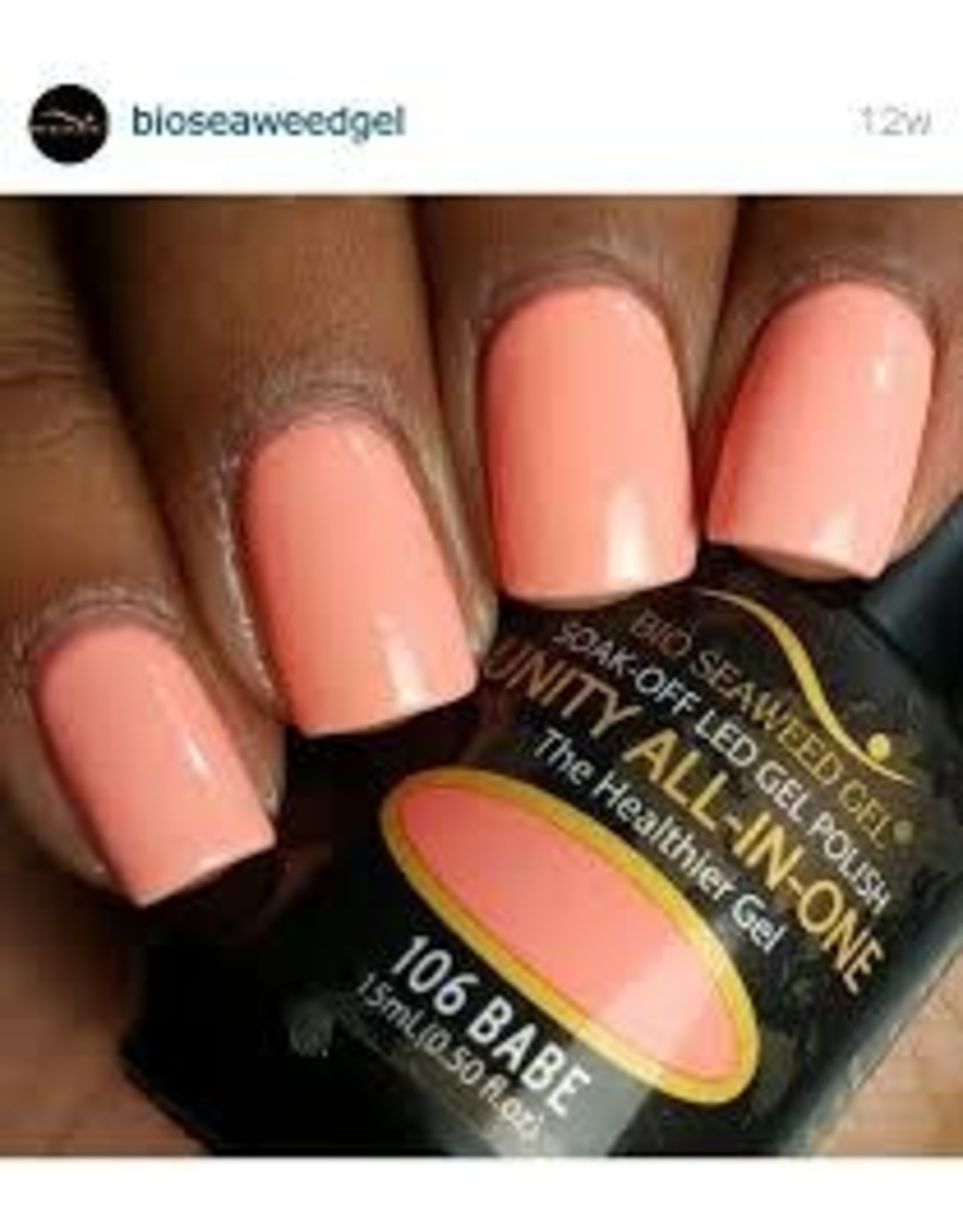 BIOSEAWEED UNITY All-In-One Gel Polish 106 Babe