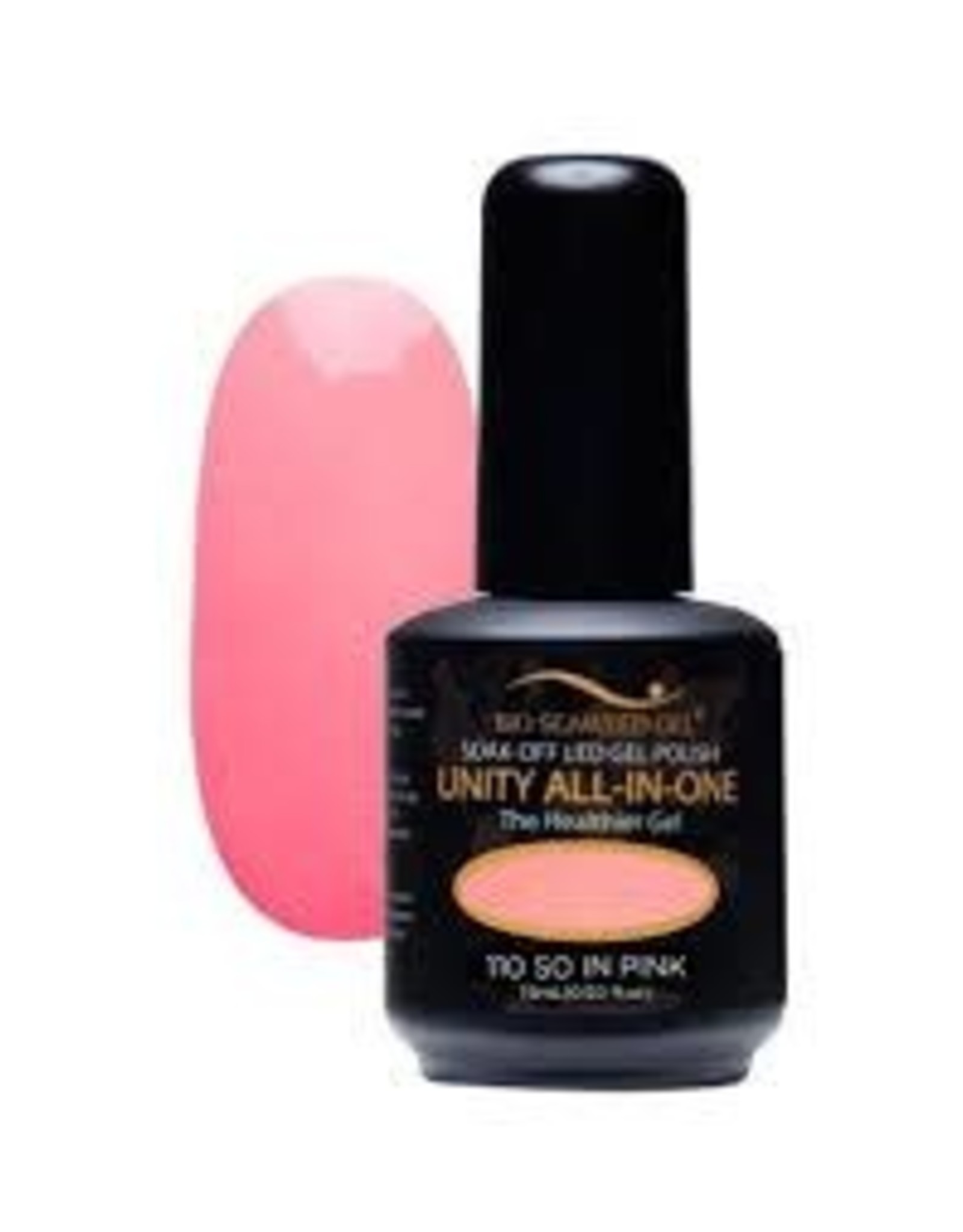 BIOSEAWEED UNITY All-In-One Gel Polish 110 So In Pink