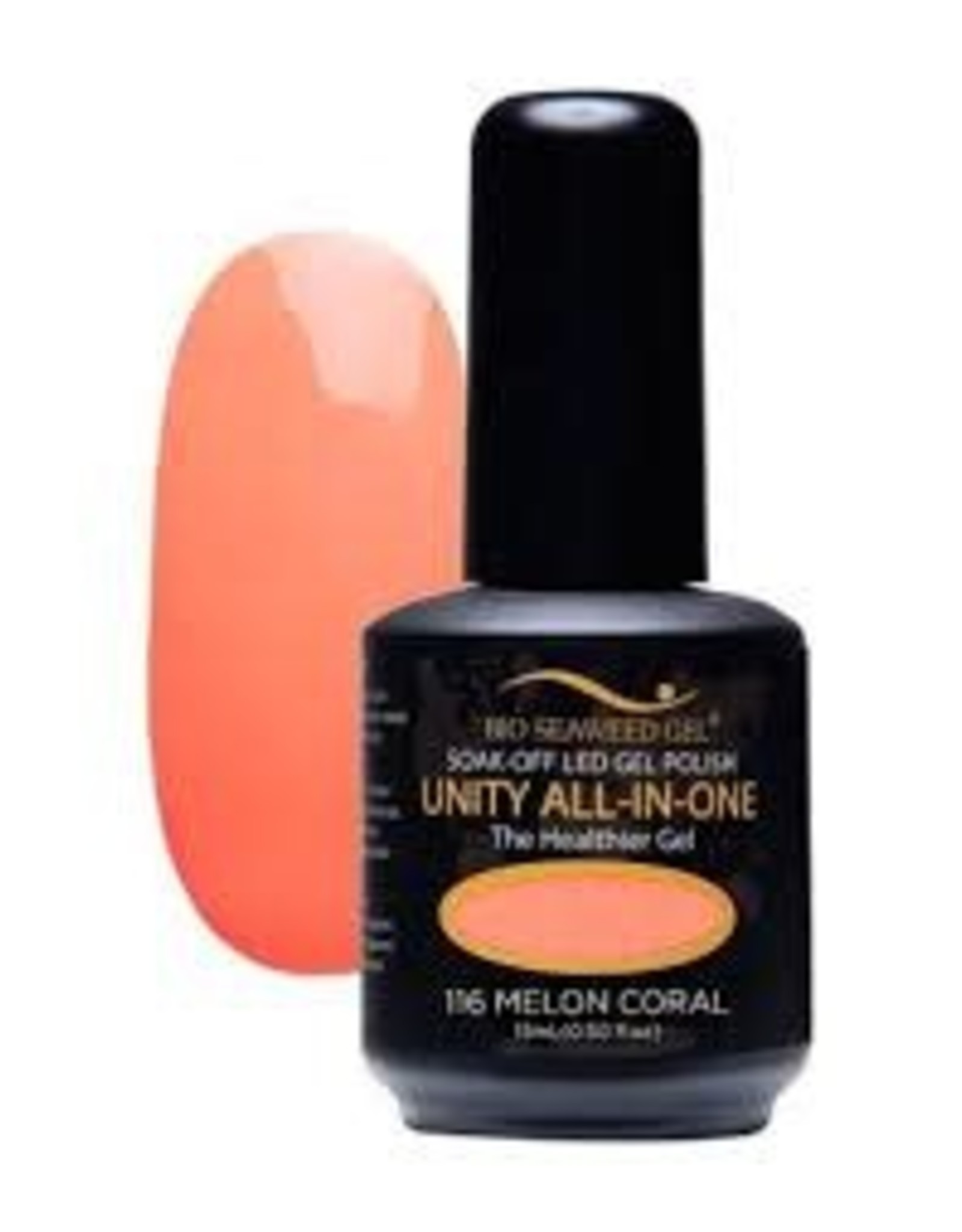 BIOSEAWEED UNITY All-In-One Gel Polish 116 Melon Coral