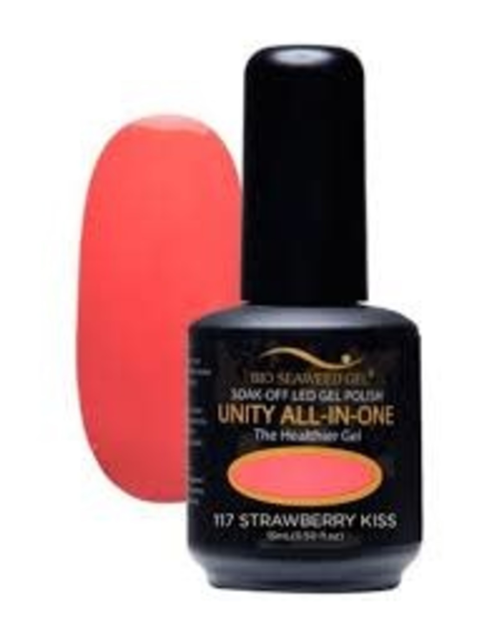 BIOSEAWEED UNITY All-In-One Gel Polish 117 Strawberry Kiss
