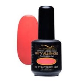 BIOSEAWEED UNITY All-In-One Gel Polish 117 Strawberry Kiss
