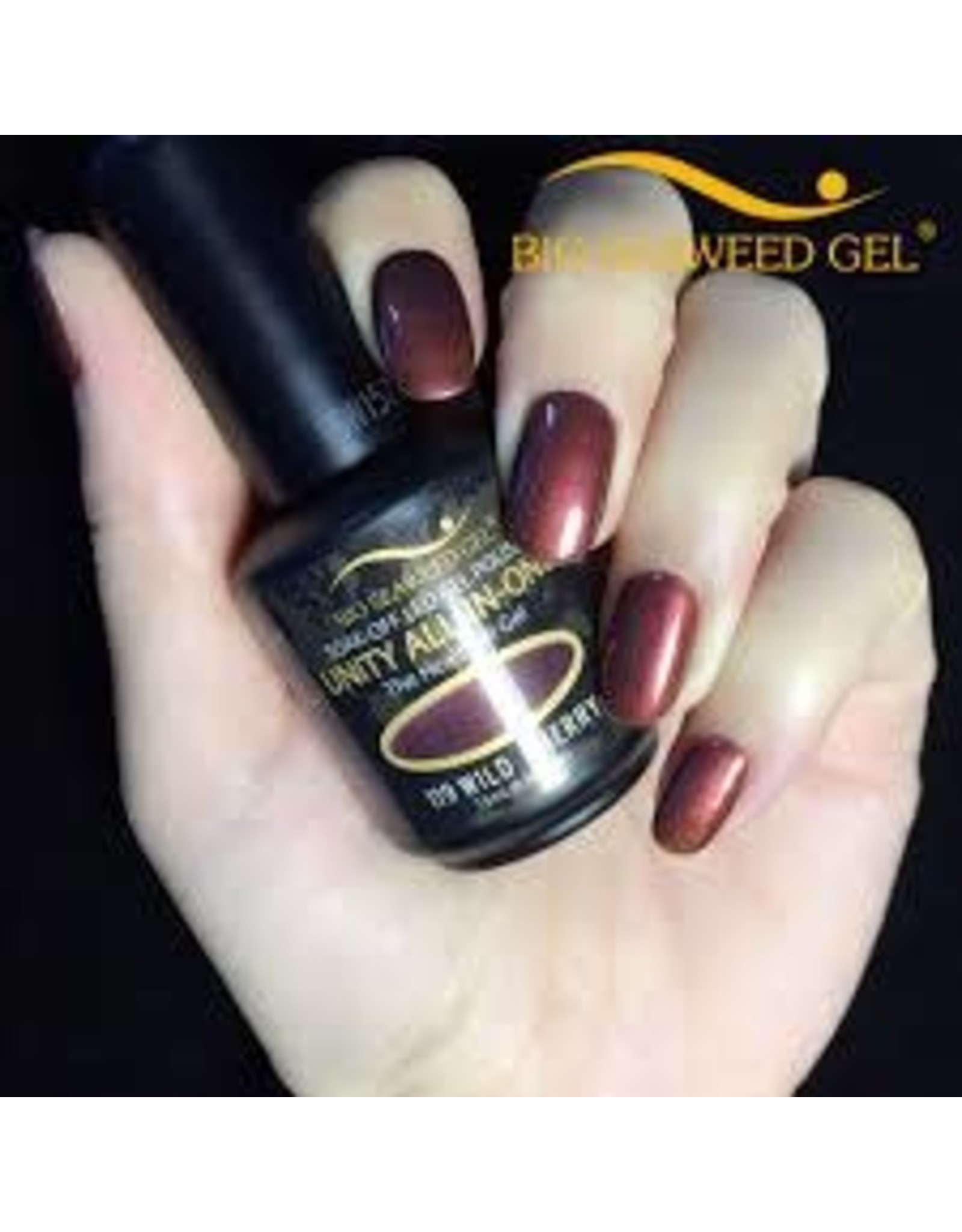 BIOSEAWEED UNITY All-In-One Gel Polish 119 Wild Cherry