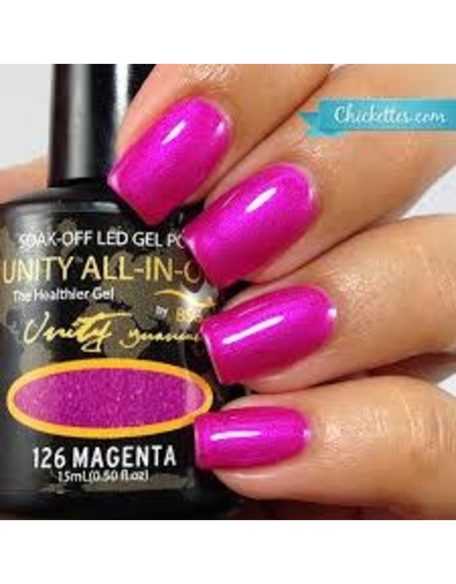 BIOSEAWEED UNITY All-In-One Gel Polish 126 Magenta