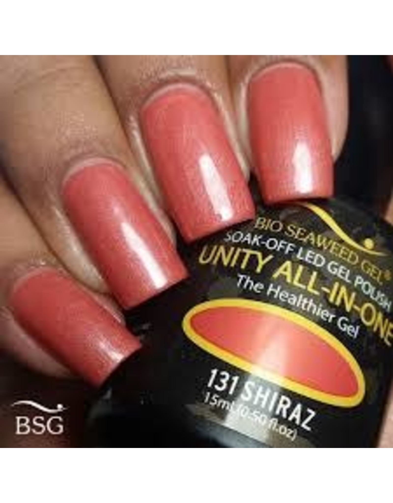 BIOSEAWEED UNITY All-In-One Gel Polish 131 Shiraz