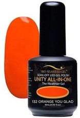 BIOSEAWEED UNITY All-In-One Gel Polish 132 Orange You Glad