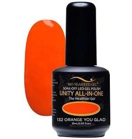 BIOSEAWEED UNITY All-In-One Gel Polish 132 Orange You Glad