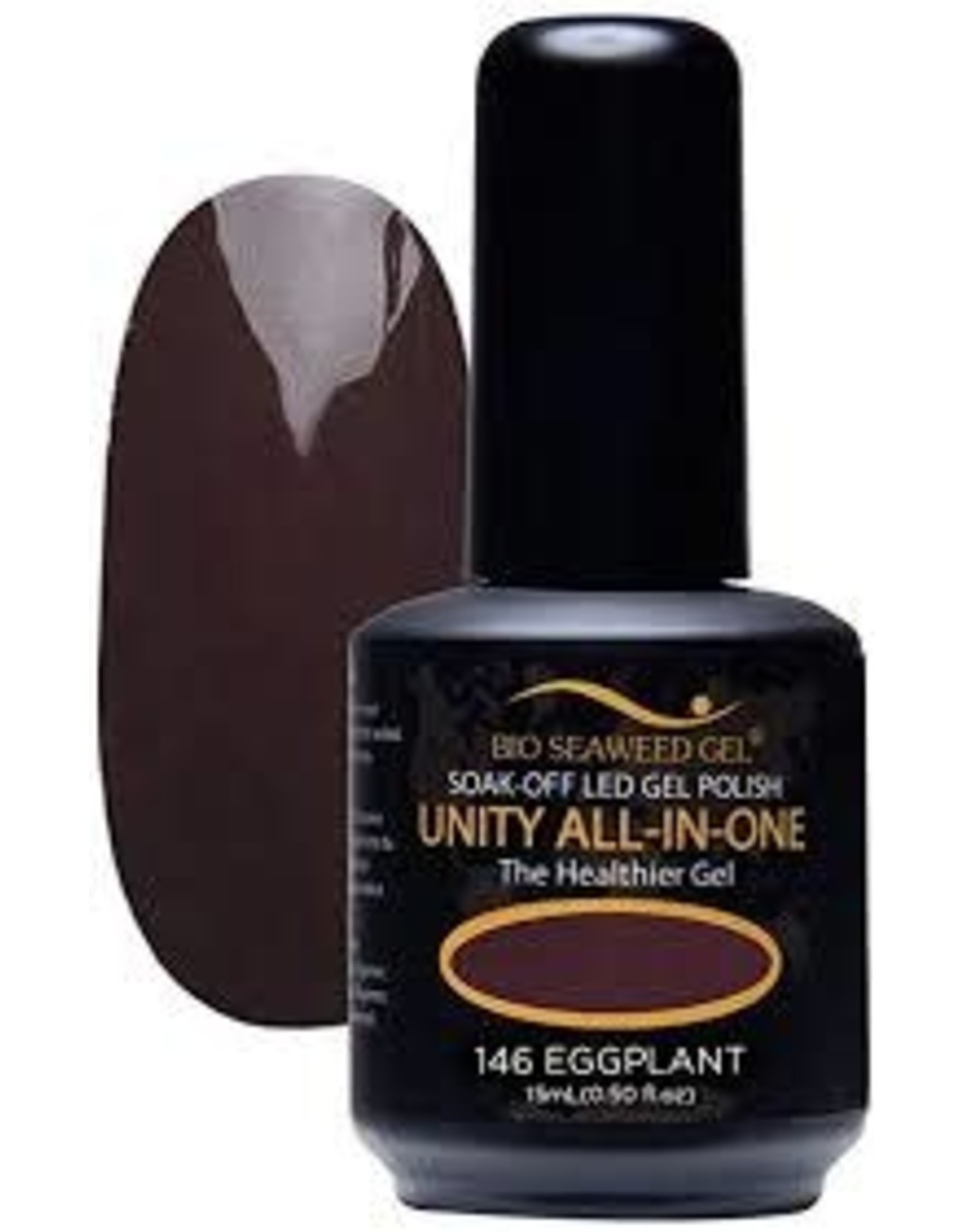 BIOSEAWEED UNITY All-In-One Gel Polish 146 Eggplant