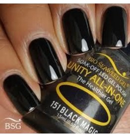 BIOSEAWEED UNITY All-In-One Gel Polish 151 Black Magic