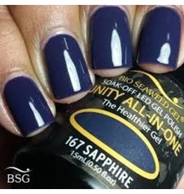 BIOSEAWEED UNITY All-In-One Gel Polish 167 Sapphire