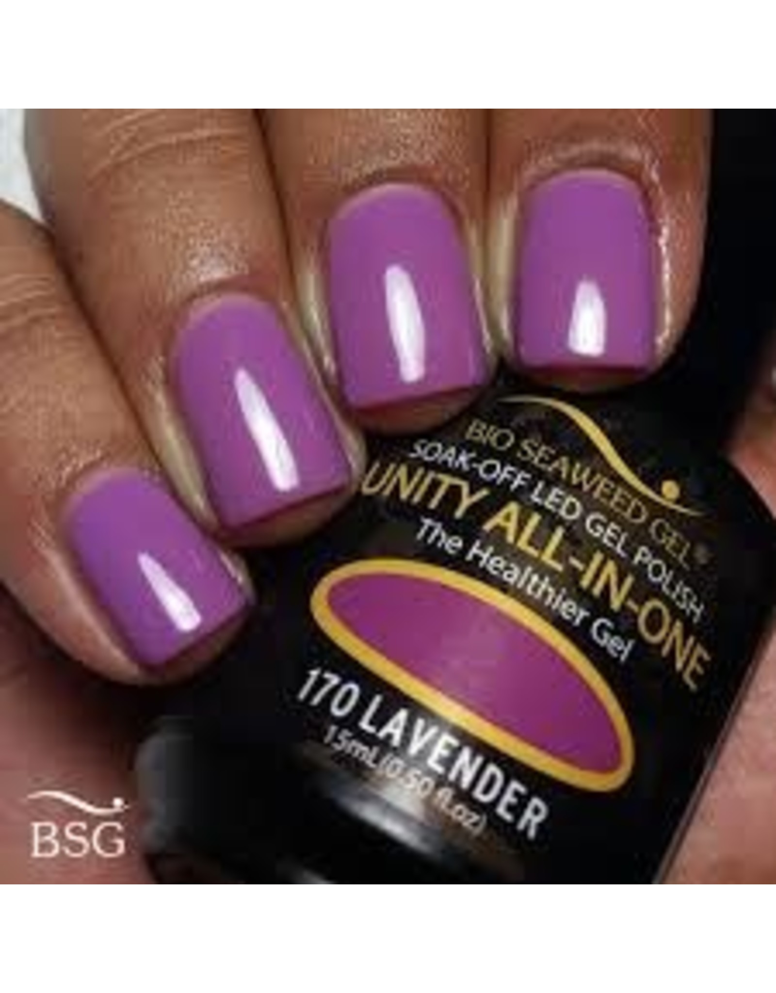 BIOSEAWEED UNITY All-In-One Gel Polish 170 Lavender