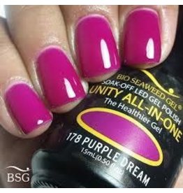 BIOSEAWEED UNITY All-In-One Gel Polish 178 Purple Dream